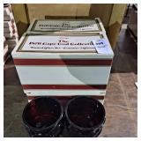 Avon 1876 Cape Cod Collection footed glasses