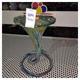 Vintage hand-blown art glass vase