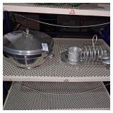 Vintage aluminum Brilliant Tone toast and jam