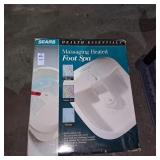 Sears Health essential massaging heated foot spa