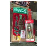 Coca-Cola Commemorative Bottle and Stocking