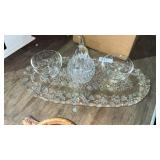 Glass Serving Set