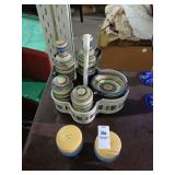 Tabletops Gallery Los Colores set and salt and