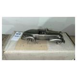 Pewter Car Model 1935 Auburn 851 Speedster