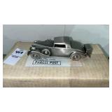 Pewter Car Model 1937 Packard Coupe