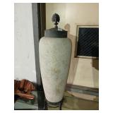 Ceramic floor vase 27" tall