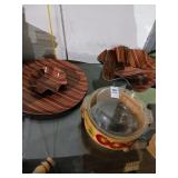 Serendipity Things tray and bowl and vintage