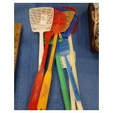 Advertising fly swatters