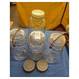 Canning jar lot