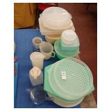 Tupperware and misc lot