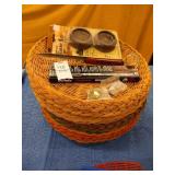 Wicker plate holders, National wild turkey