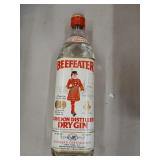 Beefeater bottle unopened no shipping pickup only