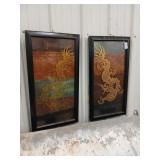 Oriental art lot of 2