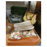 Lot of purses some woven