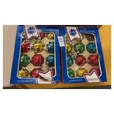 Vintage Glass Christmas Ornaments