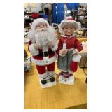 Telco Motionette Mr. and Mrs. Claus Animated