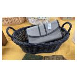 Black Basket and Change Purses