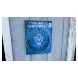 This Weï¿½ll Defend Tin Sign