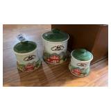 John Deere ceramic canister set
