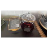 Divided Candy Dish, Red Apple Dish and More