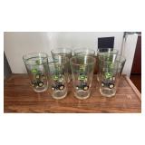Set of 7 John Deere Drinking Glasses