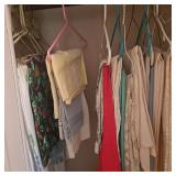 Various table linens