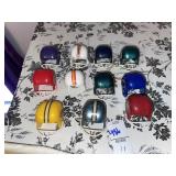 Vintage Mini NFL Football Helmet - lot of 11