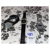 3 vintage watches- variety