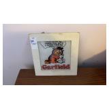 Vintage Garfield Carnival Prize Mirror