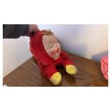 Vintage Rushton Sleeping Baby Doll: Bare Bottom