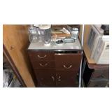 Contents of Metal Cabinet