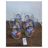 Set of 4 Dairy Queen vintage glasses