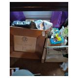 Misc. Lot sewing, framed items etc.