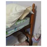 Bunk bed with mattress