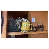 Lot of Owl Decor