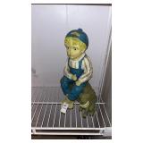 Boy with Dog Figurine