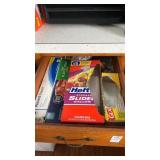 Drawer of Slider Bags, Plastic Wrap, and Waxed