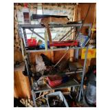 Metal rack & tools