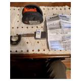 Black and Decker laser level and vintage Lufkin