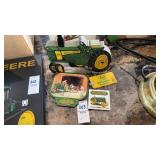 John Deere Wooden Display, Coasters and Key Chain
