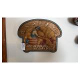 Give us this day our daily bread wall hanger