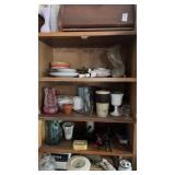 Contents of Wooden Cabinet