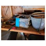 Mop bucket & misc items