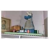 Sewing Materials and Baby Print