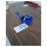 Art glass turtle