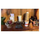 Coin Banks and Thread