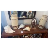 Baileyï¿½s Cans, Seashells and Birdhouse