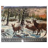 Vintage Turkish  wall tapestry - 59 x 39 inches