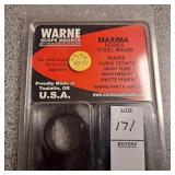 Warne maxima steel rings