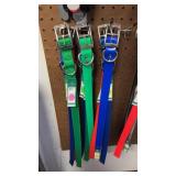 Lot of 21 and 19 Inch Dog Collars